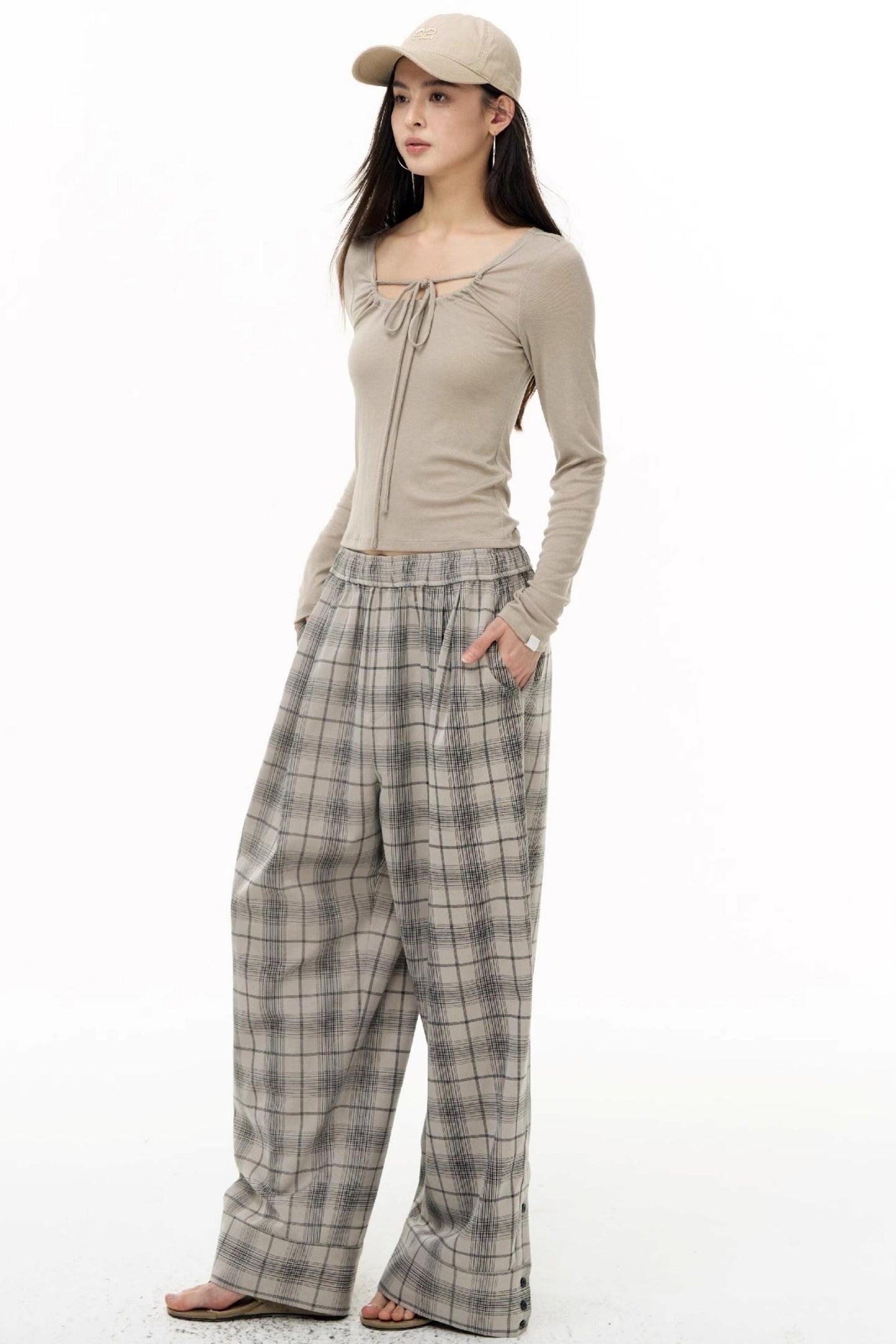 Vintage Wide-Leg Slacks