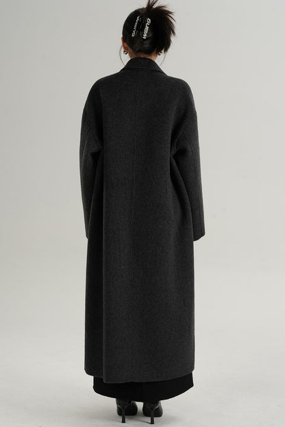 Pocket Design Wool Coat