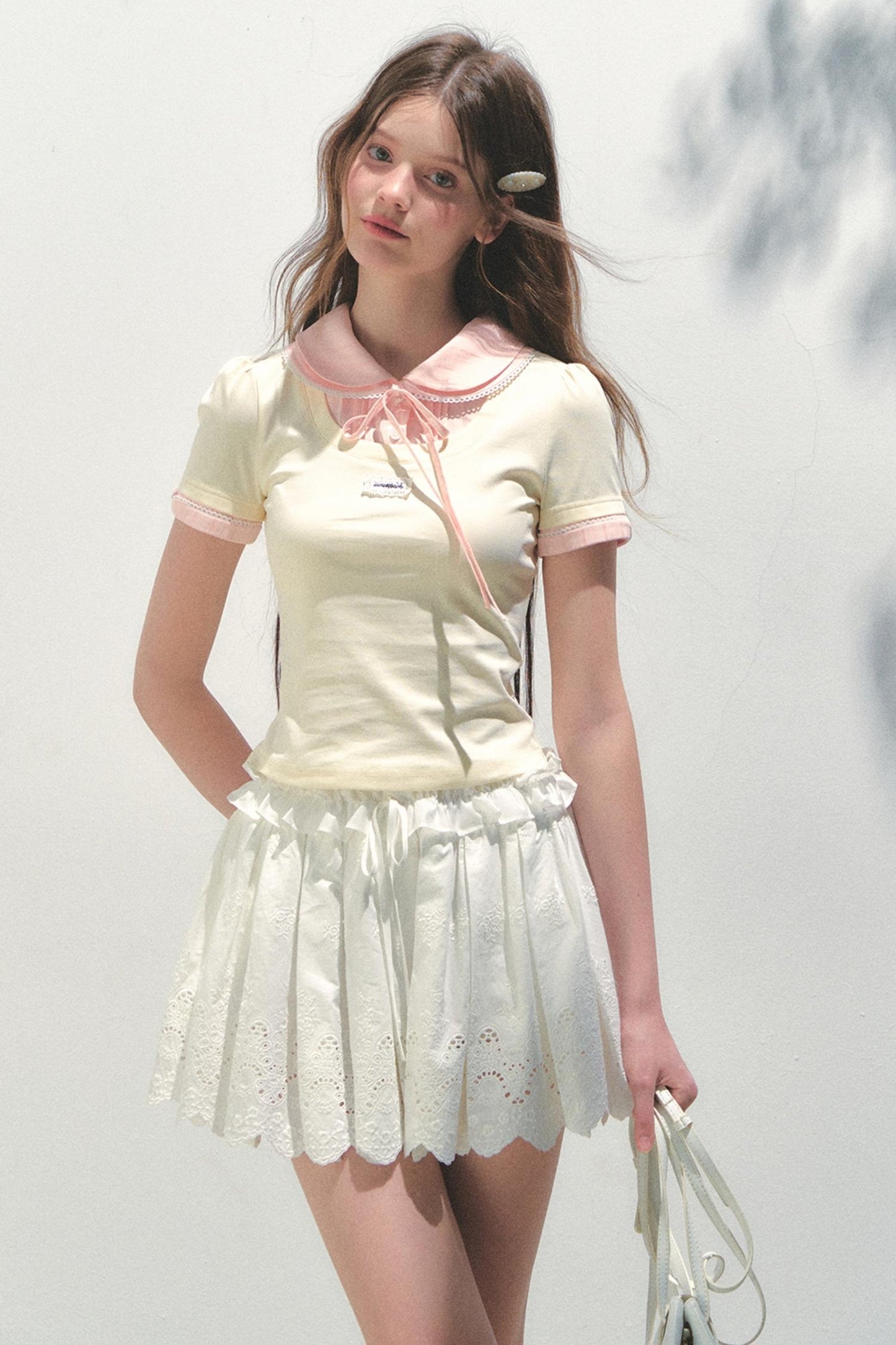 College Chic Knit Tee