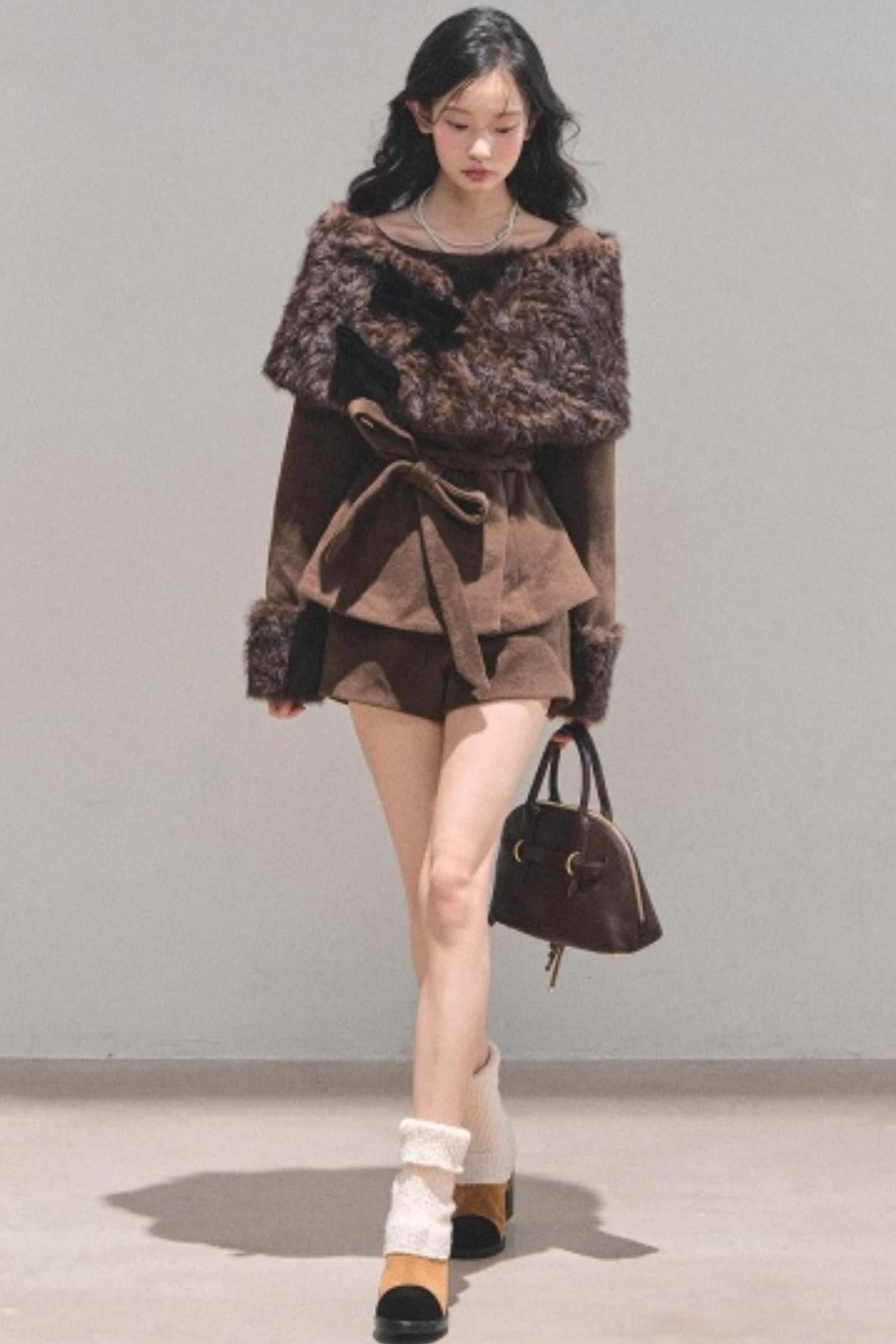 French Light Luxury Winter Coat Set-Up