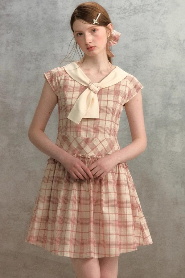 Chic V-Neck A-Line Dress