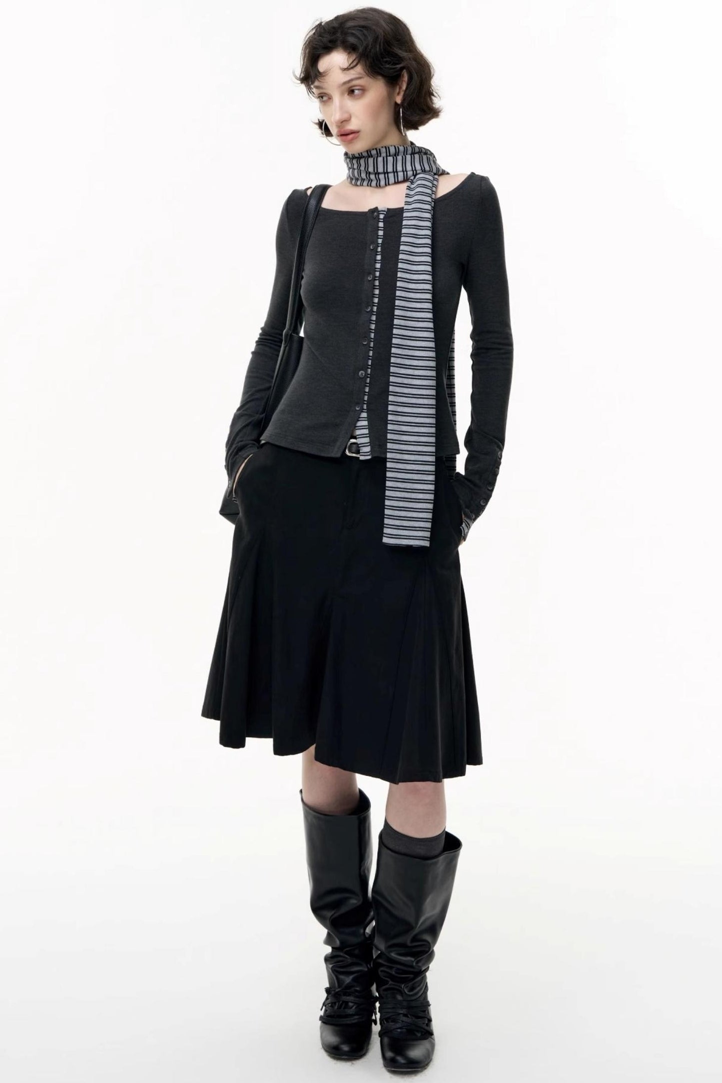 Black Slimming Skirt