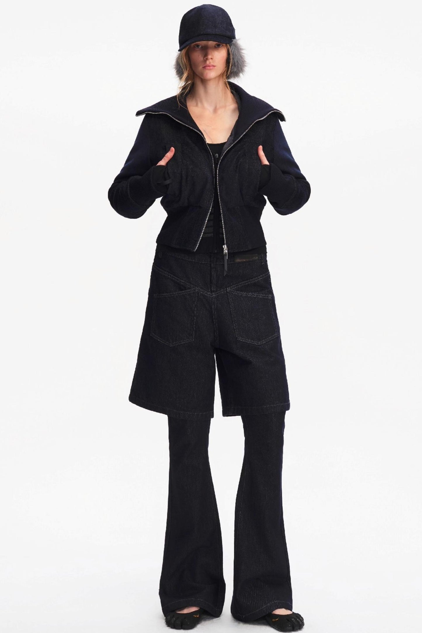 Furry Ear Protection Baseball Cap