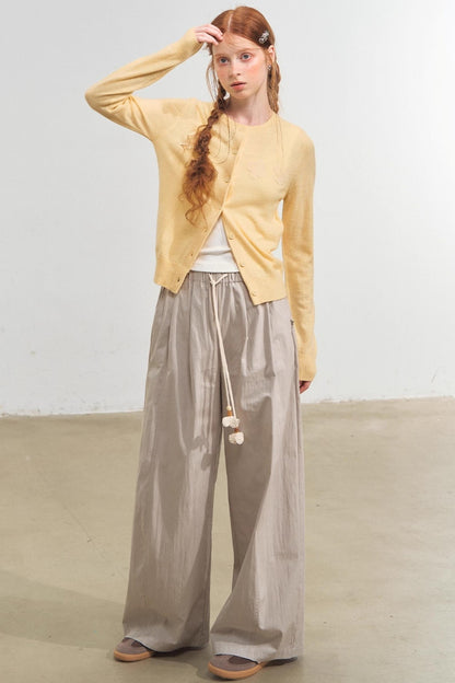 Fun Patch Embroidered Cardigan