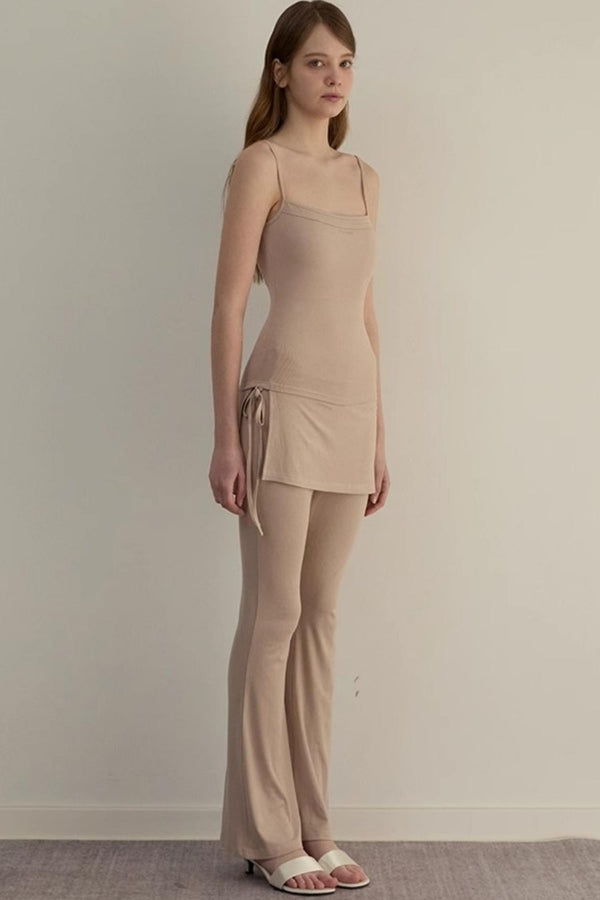 Summer Rhinestone Camisole & Pants Set