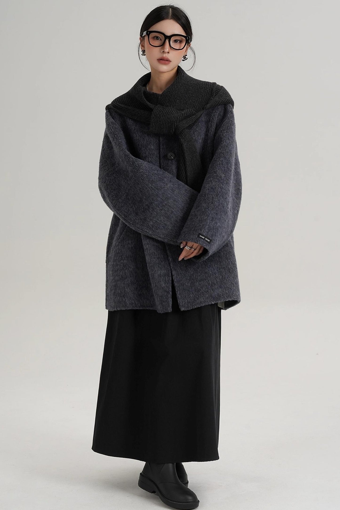 Temperament Woolen Coat