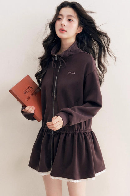 Lazy Casual Sweatshirt Dress