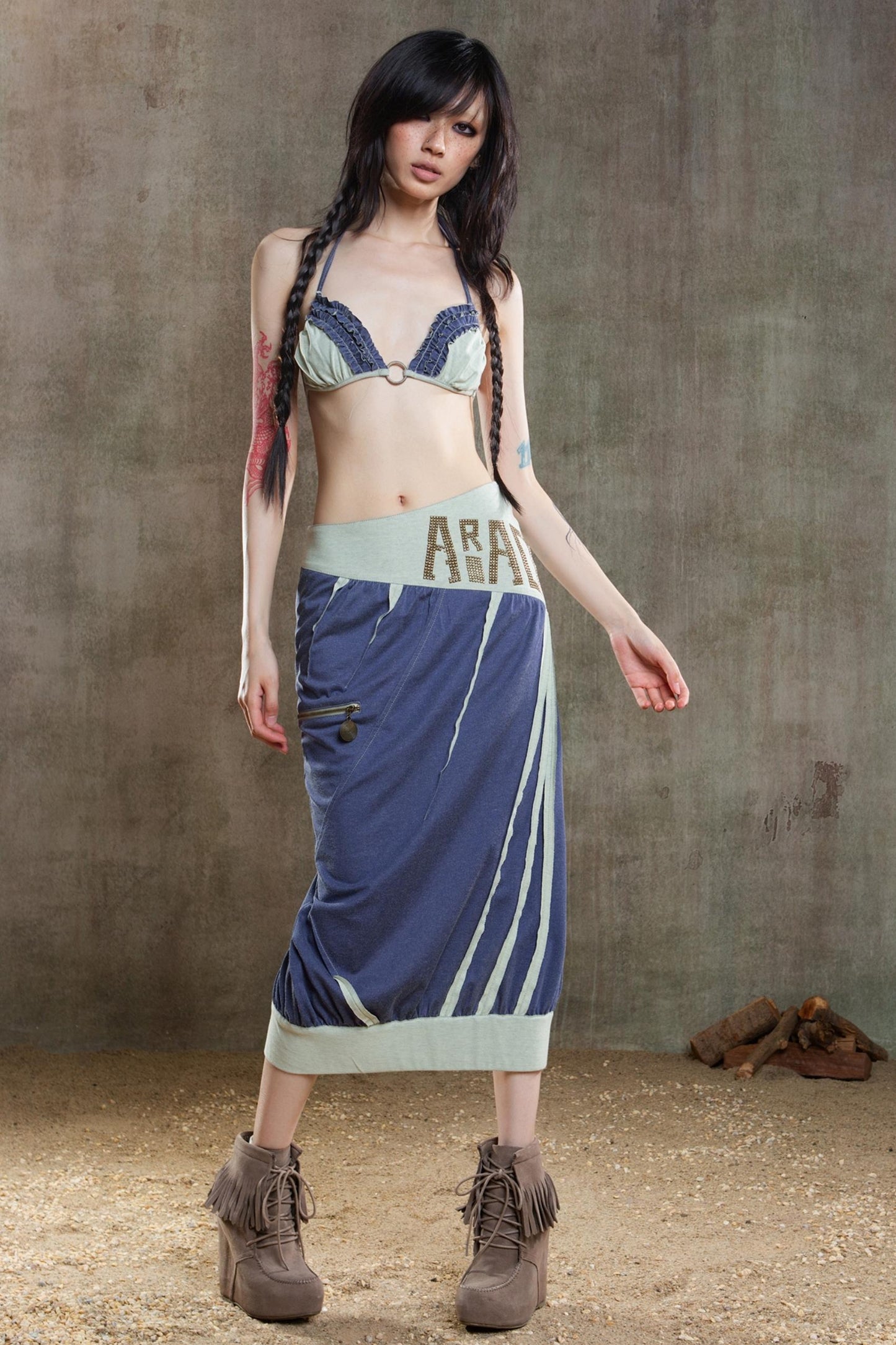 Rhinestone Multi-Wear Skirt