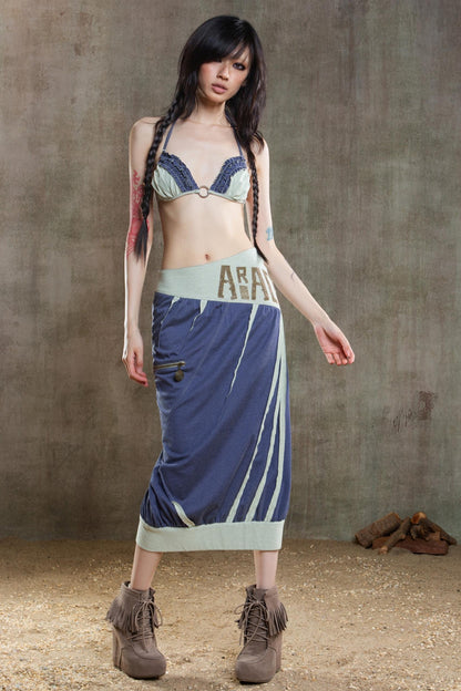 Rhinestone Multi-Wear Skirt