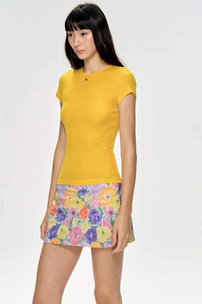 Vivid Beach Short Skirt