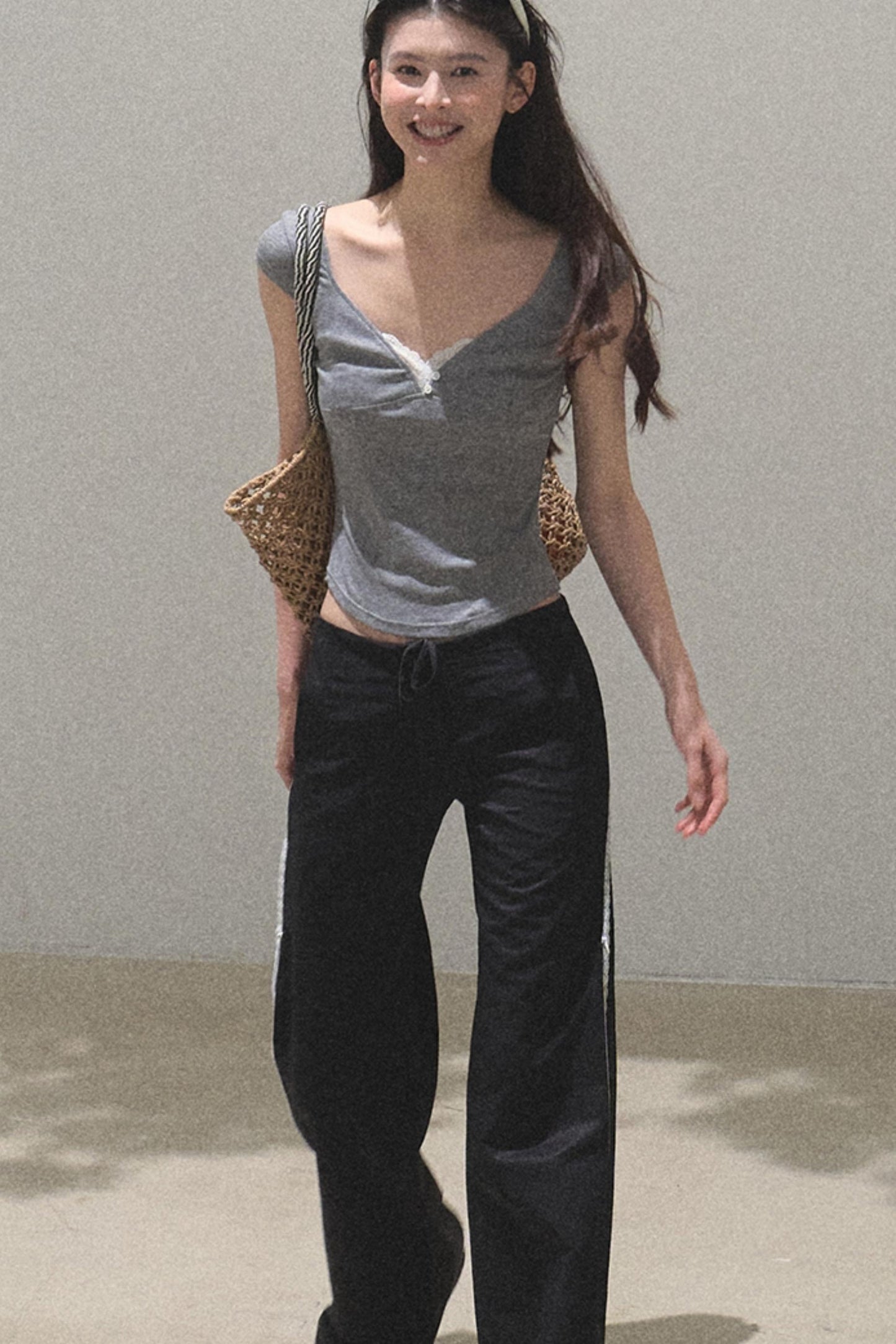 Whispering V-Neck Tee