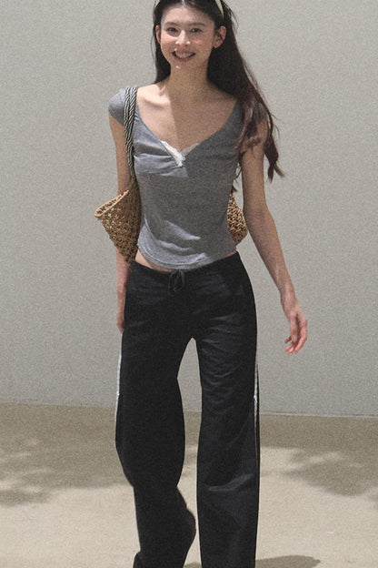 Whispering V-Neck Tee