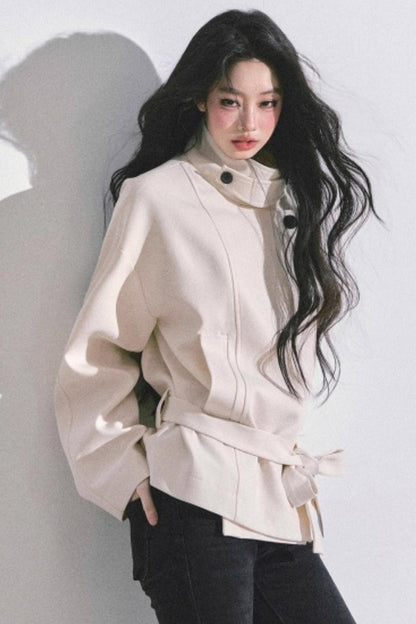 First Snow Turtleneck Coat