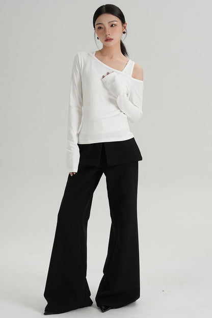 Long Sleeves Layered T-Shirt Set