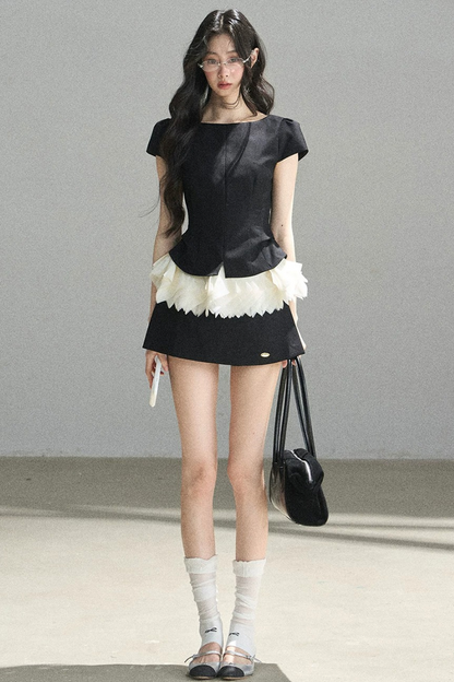 Youthful A-Line Puffy Skirt