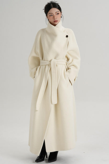 Luxurious Reversible Wool Coat