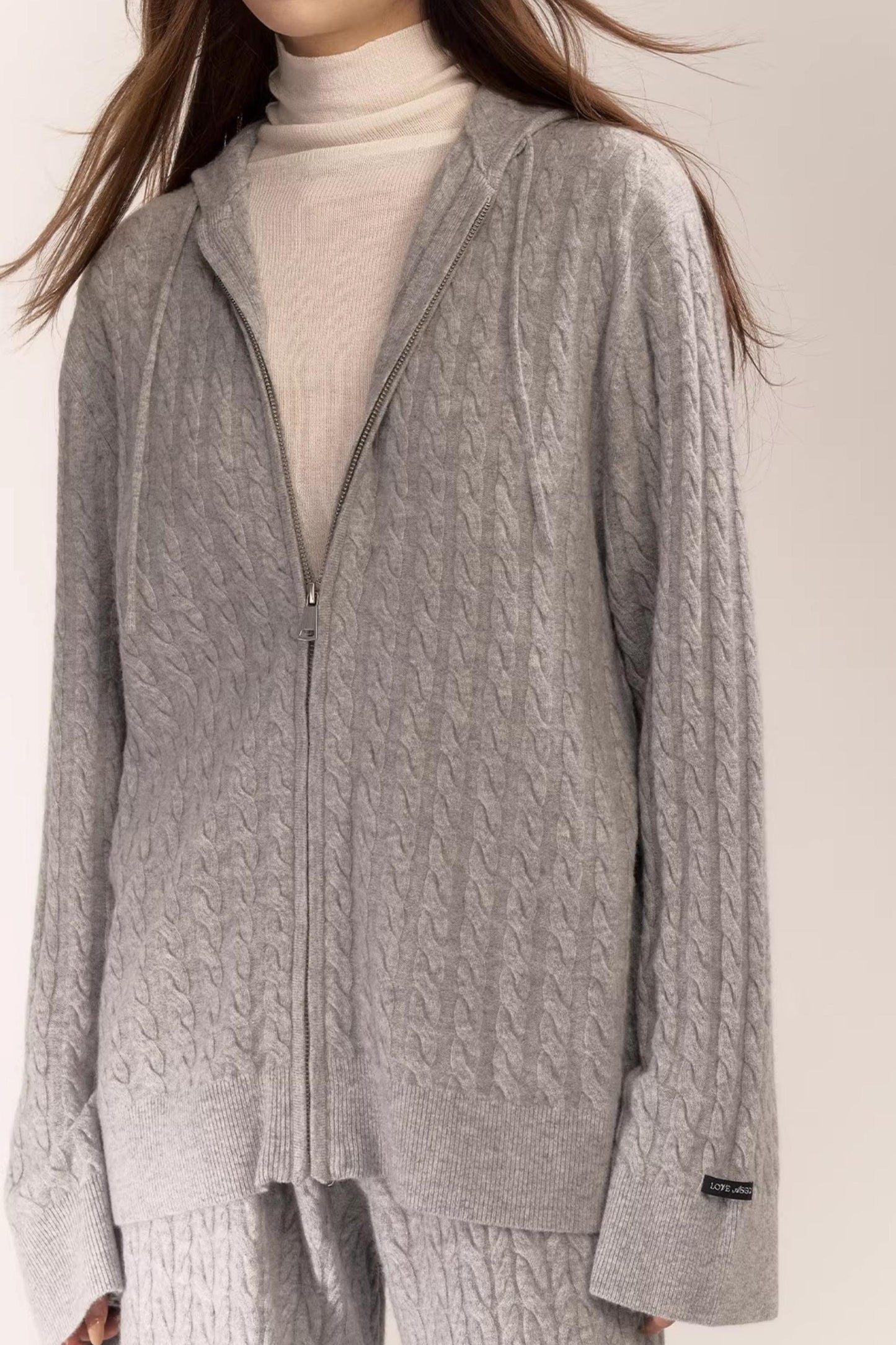 Knitted Jacket Pants Set-Up