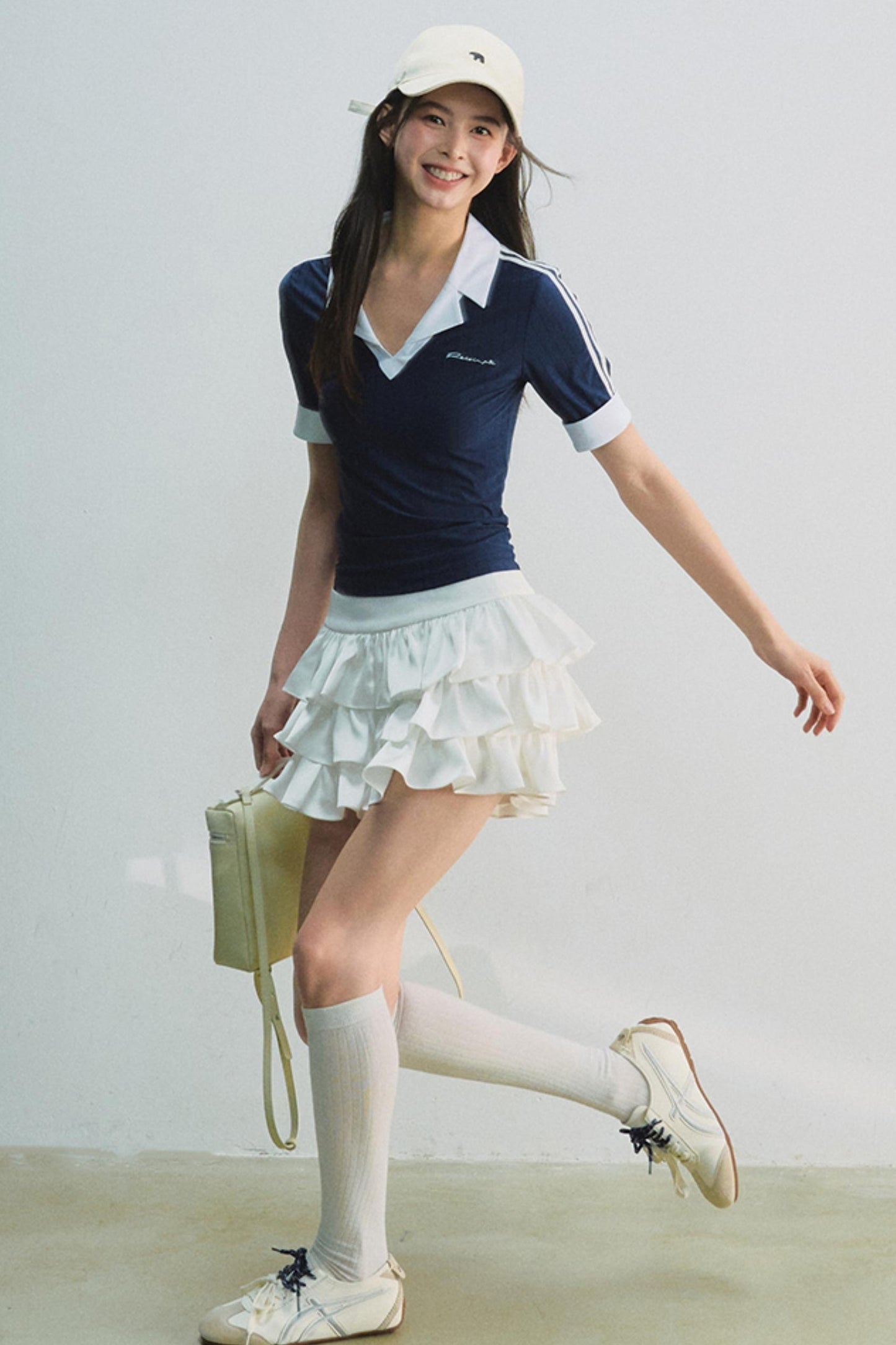 Elegant White Ballet Skirt