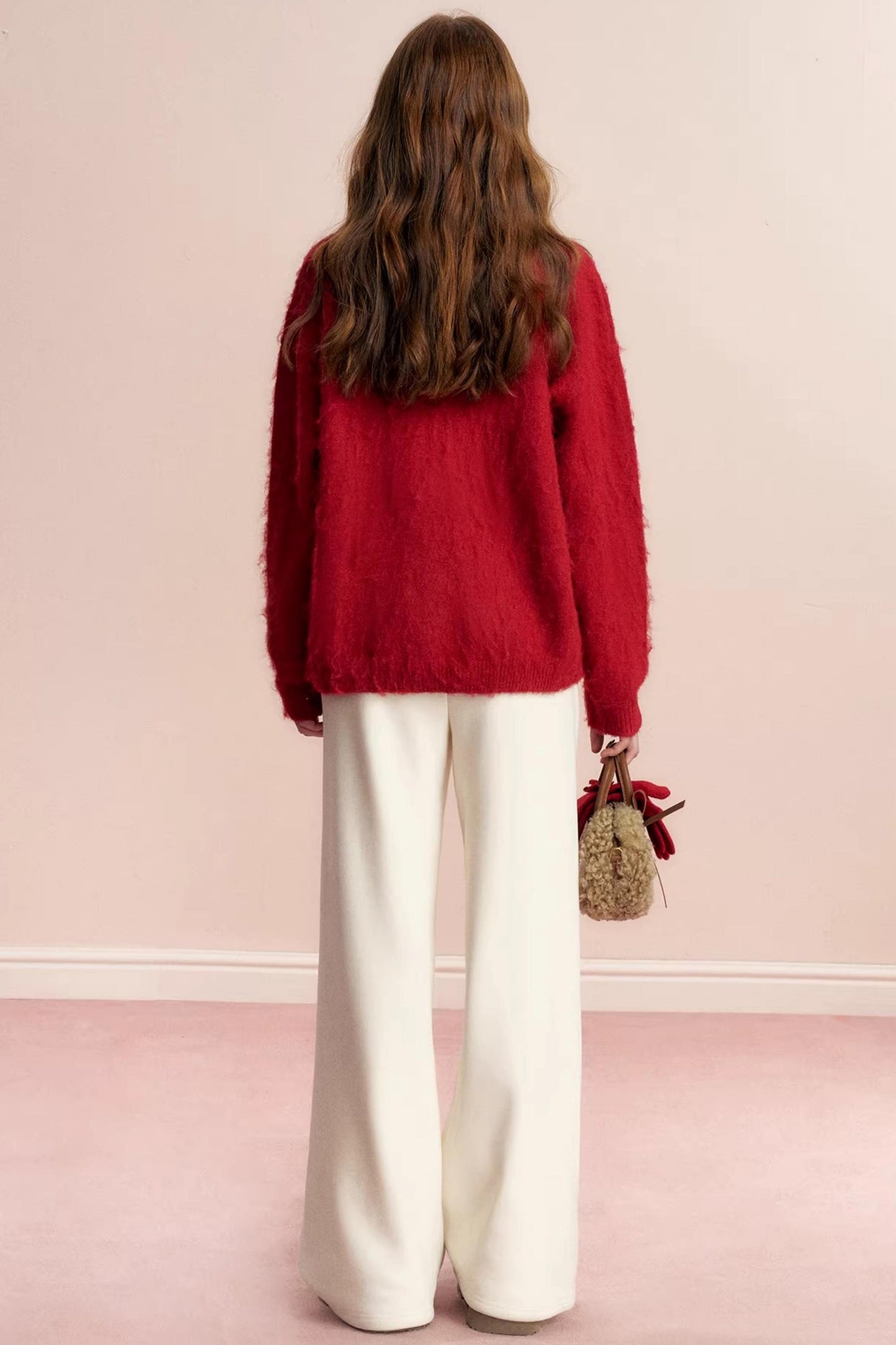 Floral Wool Jacquard Sweater