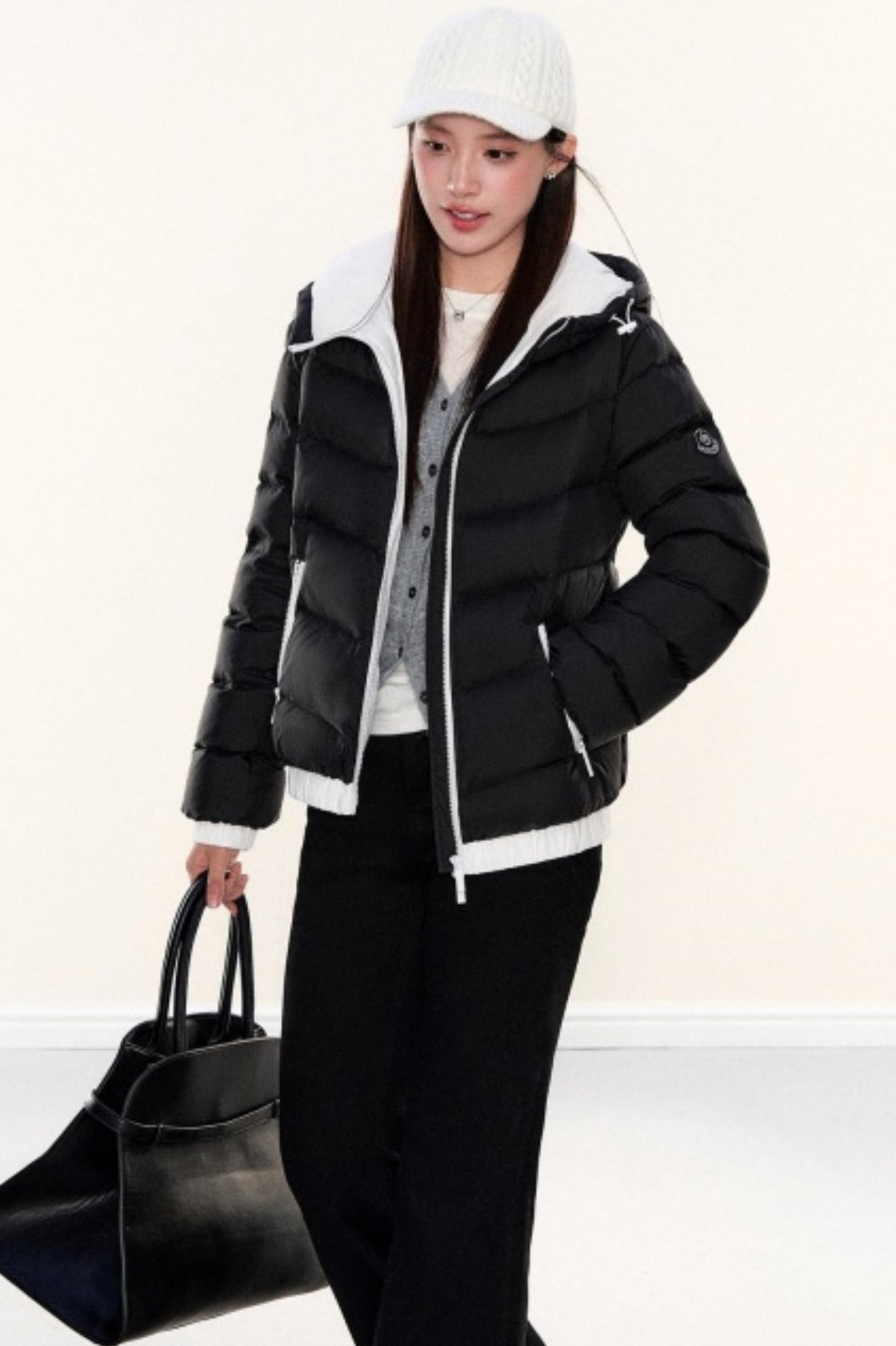 Slim-Fit Knitted Cardigan