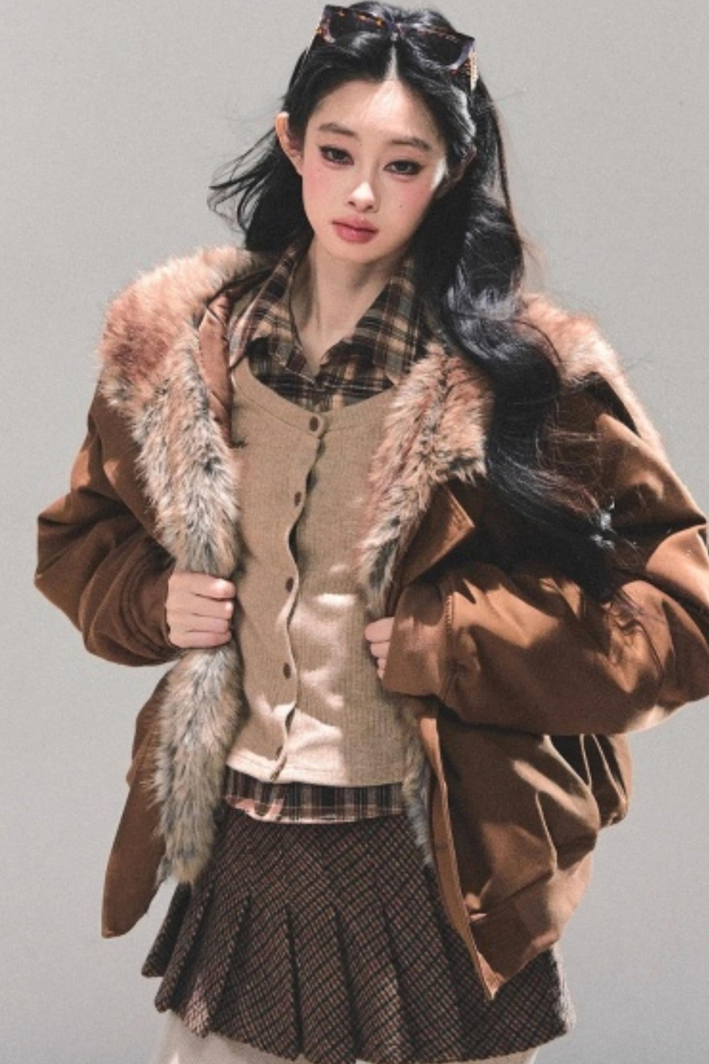 Plush Winter Padded Coat