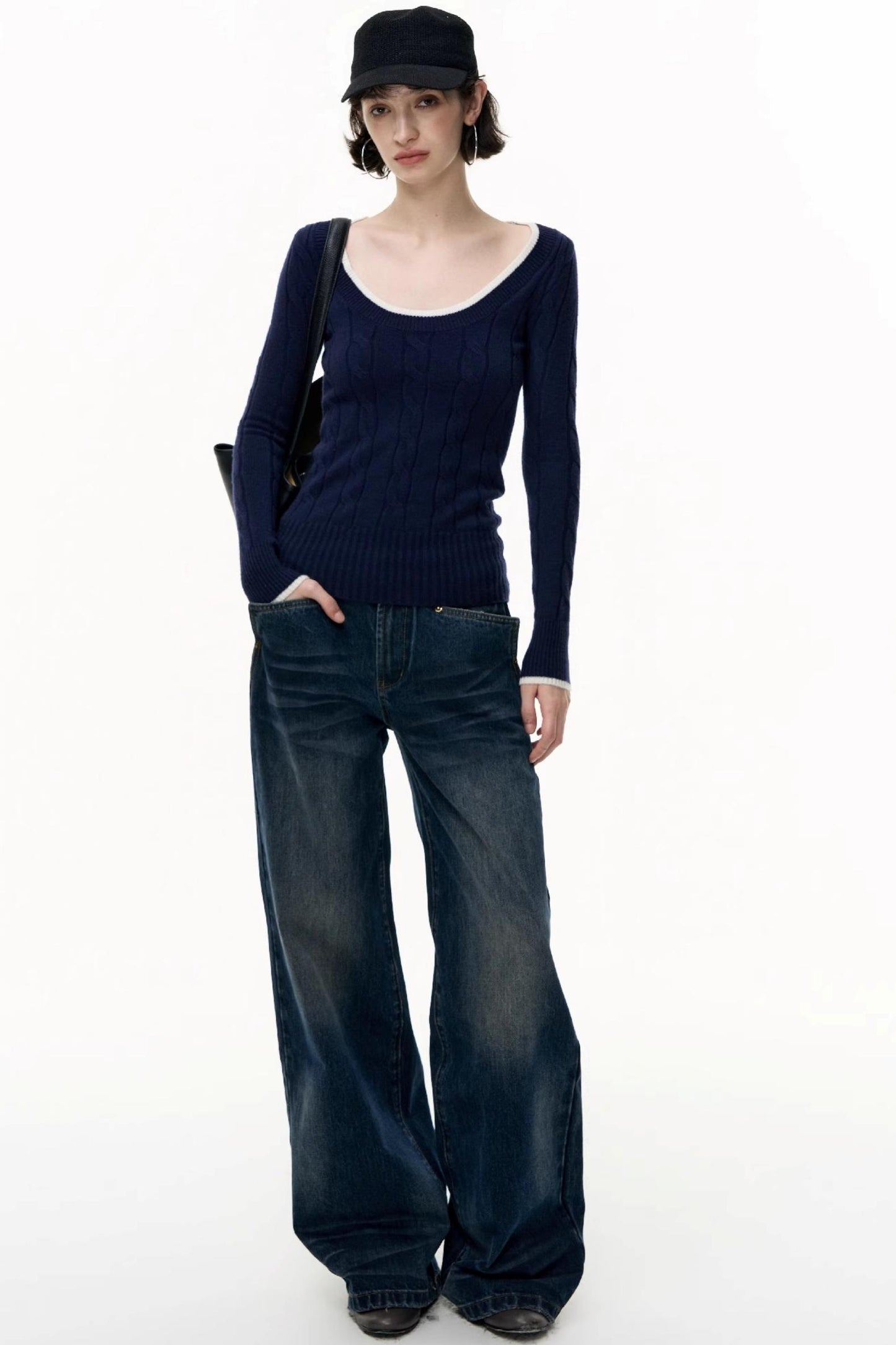 Salt Wool Crew Neck Sweater