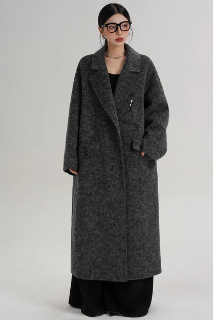 Pocket Design Wool Coat