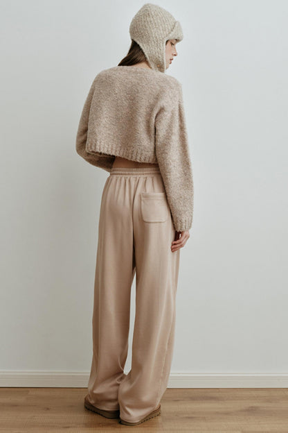 Light Luxury Wool Jacquard Top