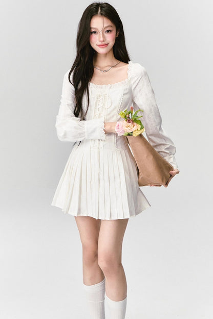 French Floral Princess Dress