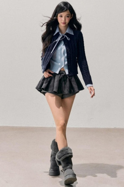 Twilight Twist Knit Cardigan