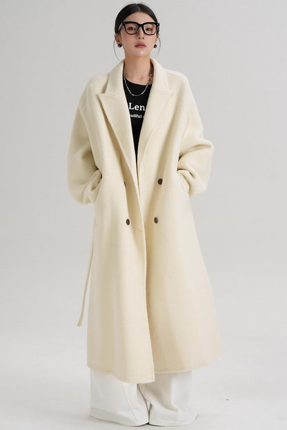 Minimalist Wool Long Jacket