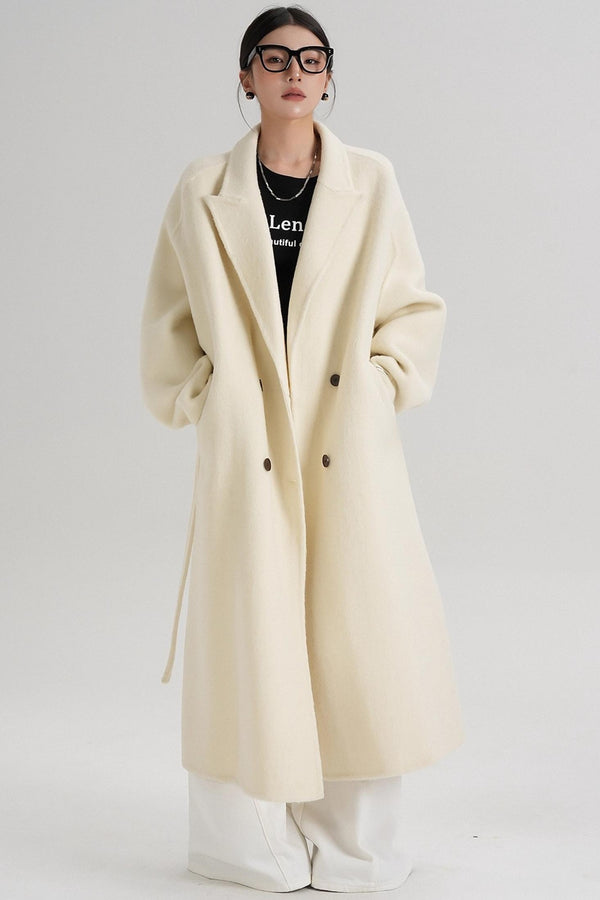 Minimalist Wool Long Jacket