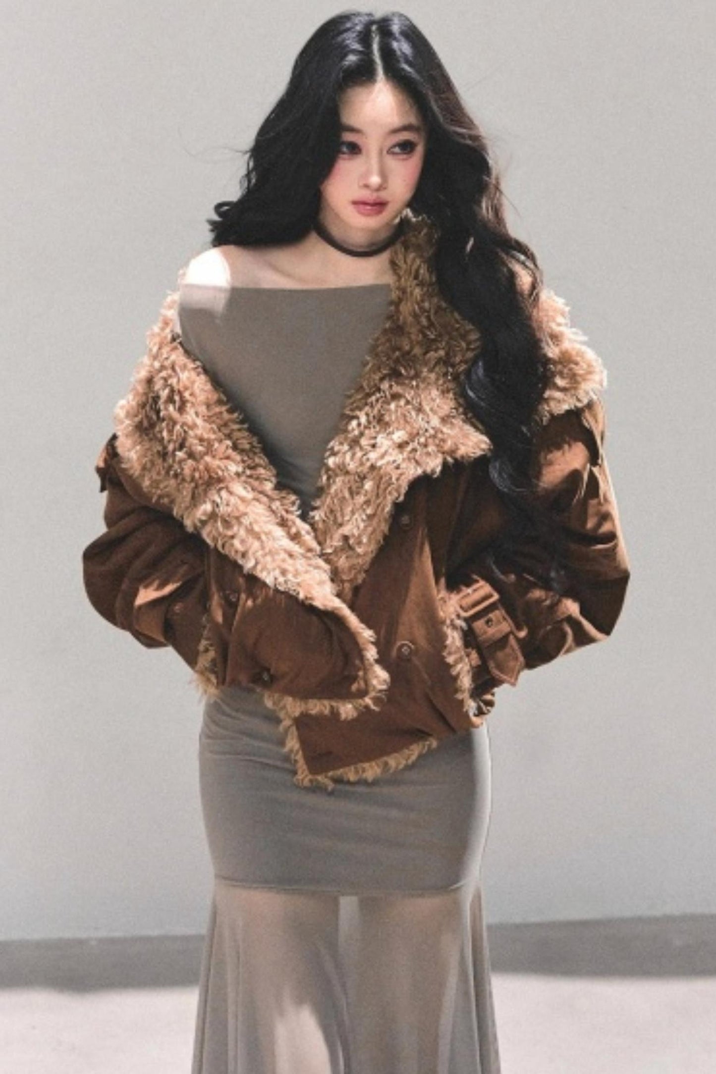 Slim-Fit Autumn Dress