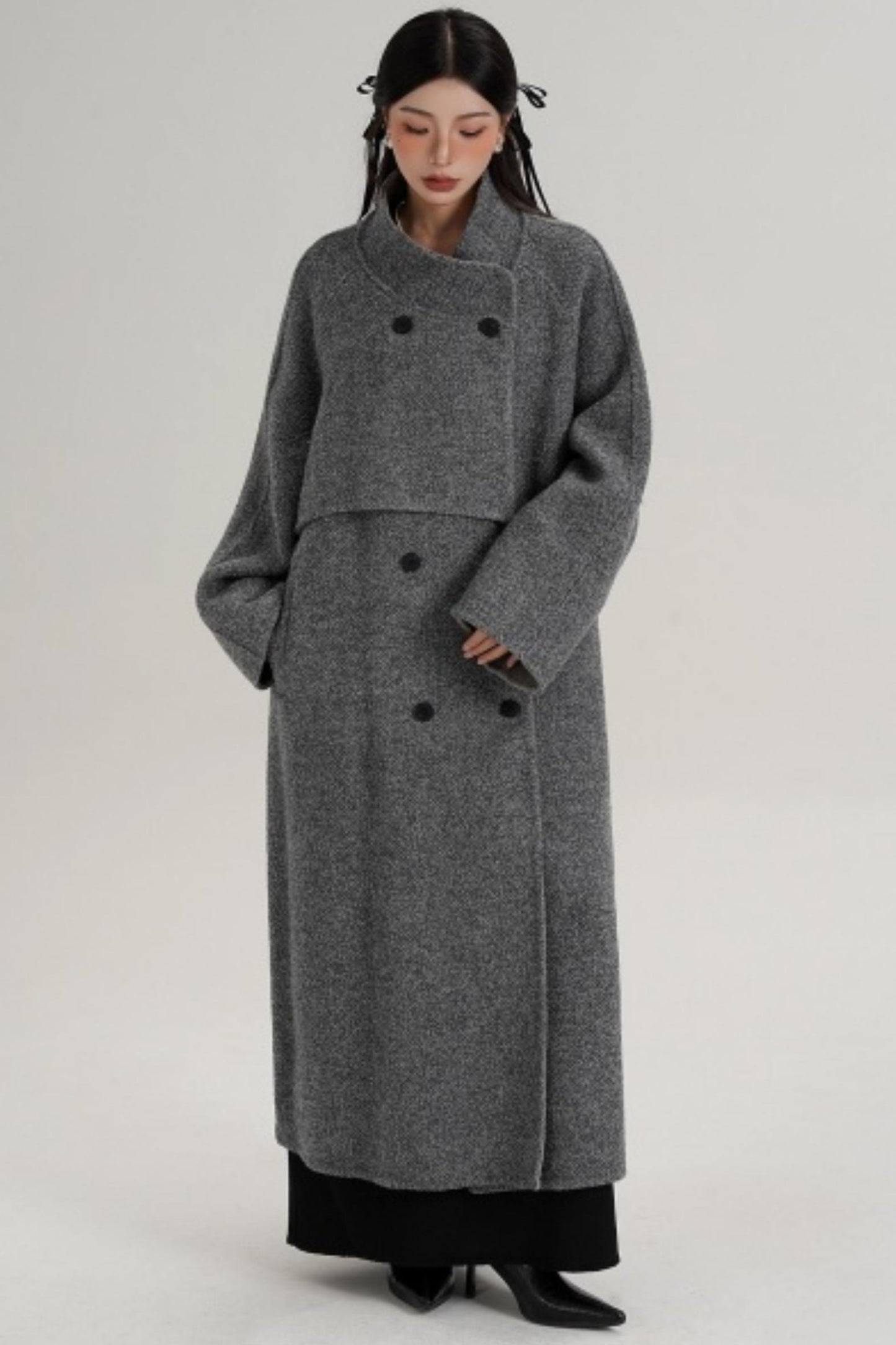 Double-Sided Wool Winter Coat
