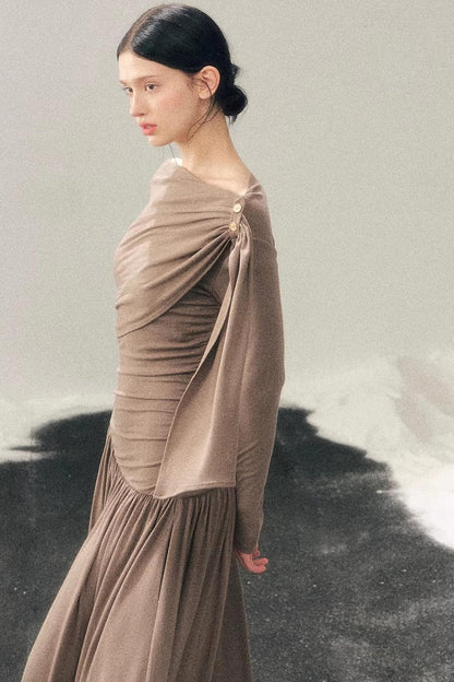 Ribbon Bodycon Winter Dress