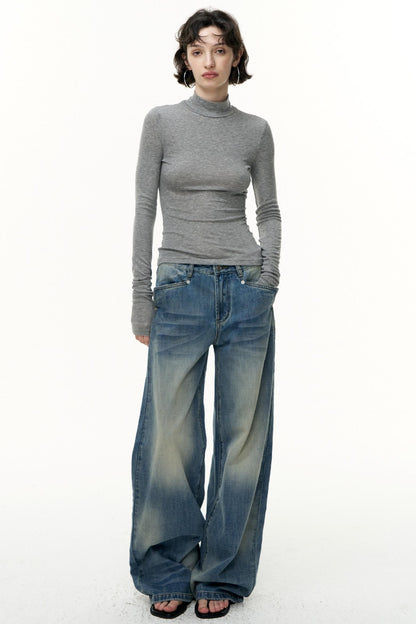 Pure Cotton Straight Pants