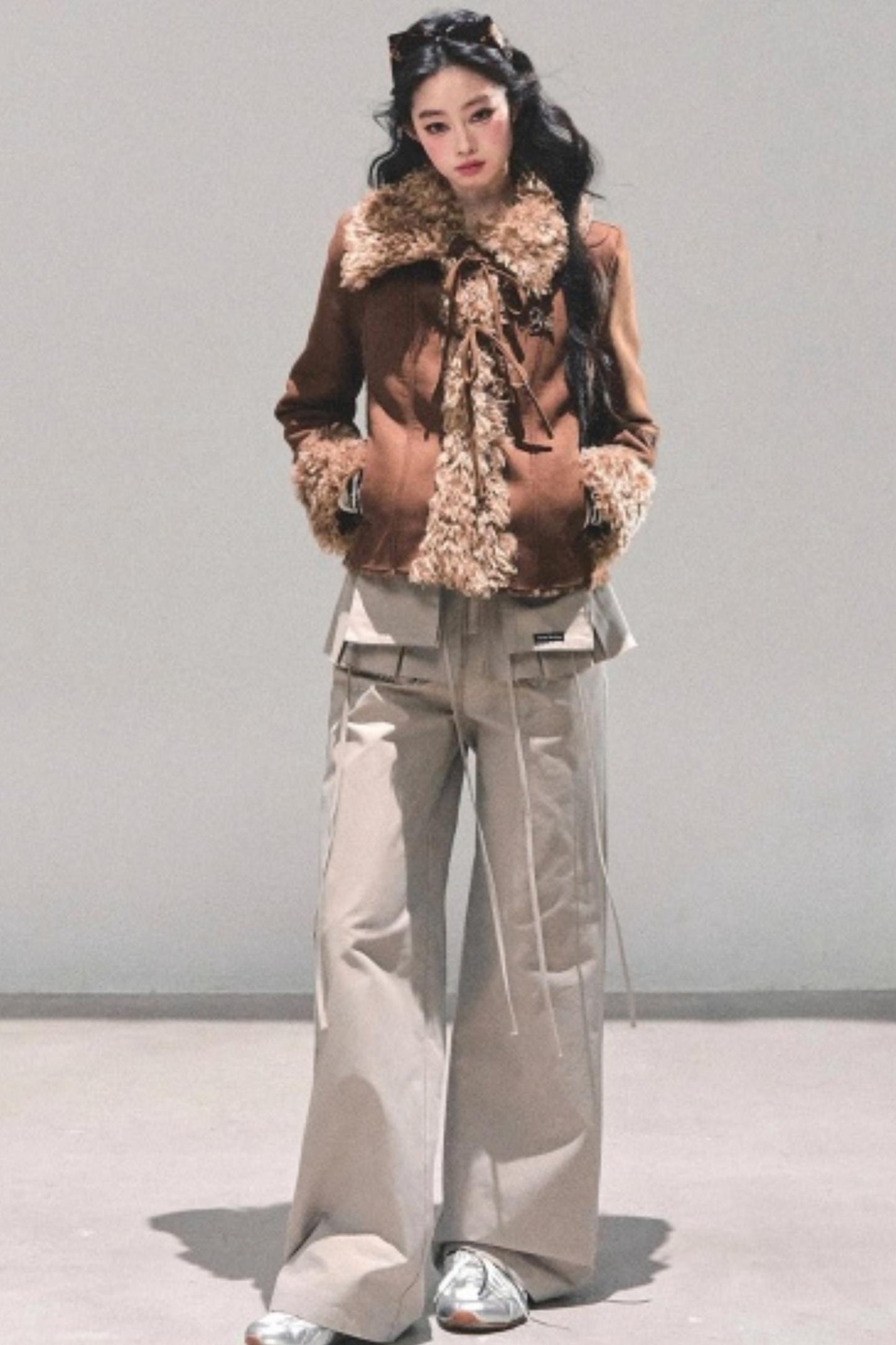 French Winter Fur Coat