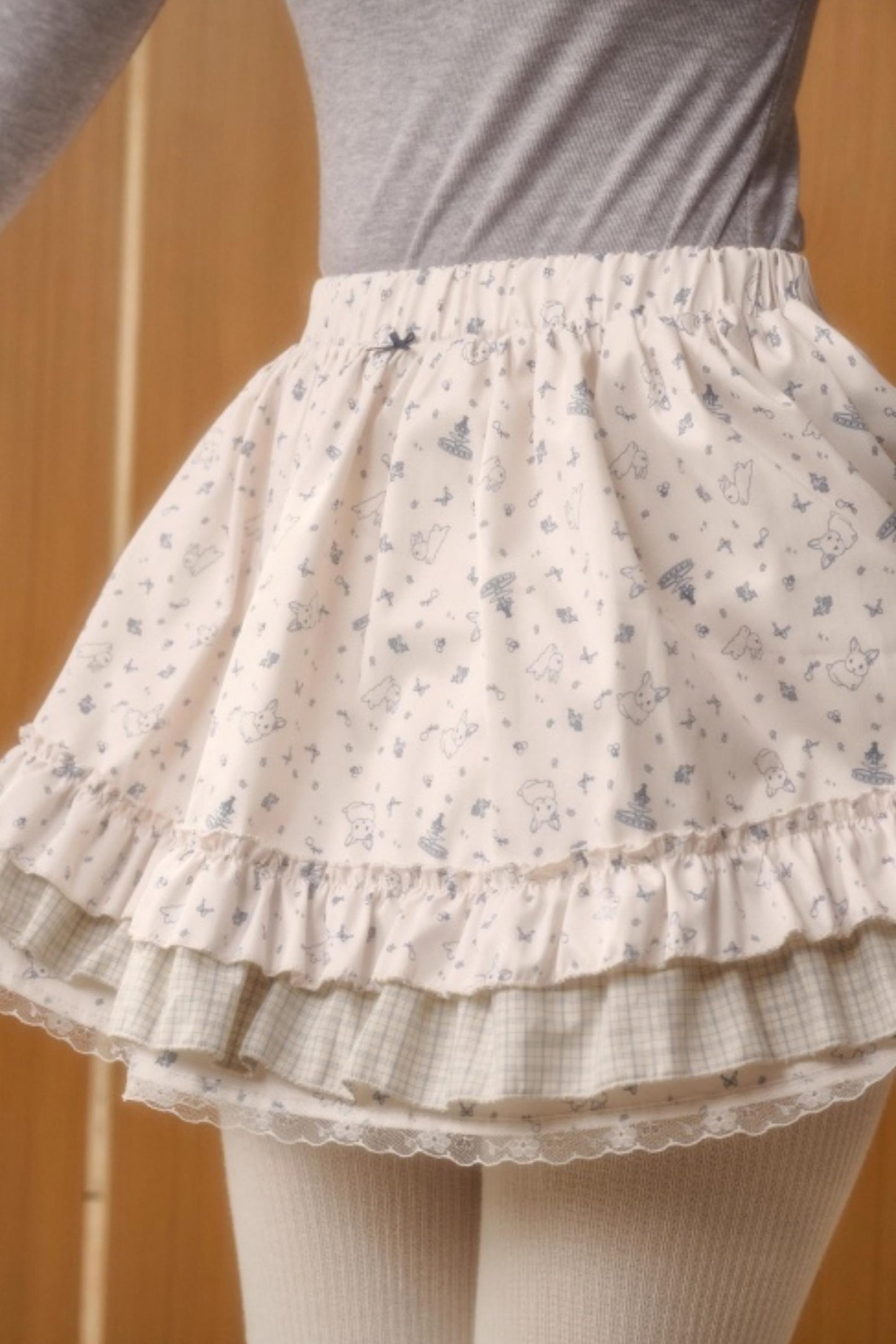 Milky Way Print Top and Skirt Set-Up