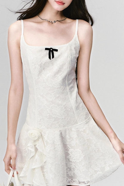 Delicate Moon Lace Dress