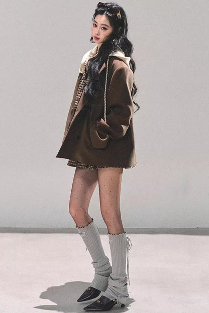 Minimalist Hooded Blazer