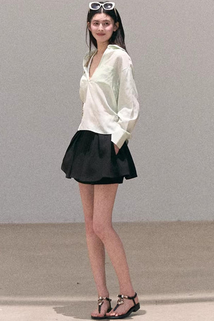 Sycamore Moonlight Pleated Skirt