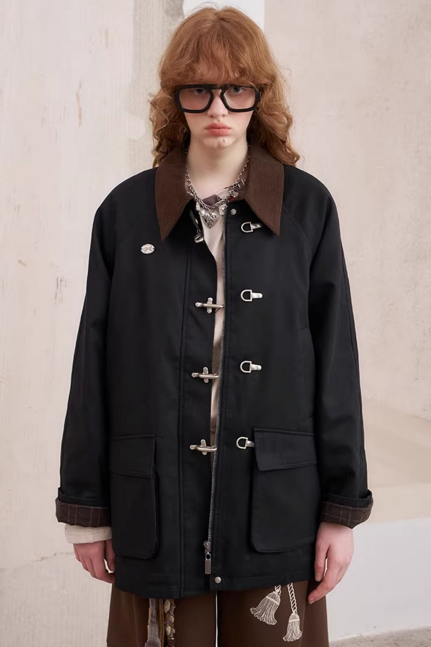 후드 재킷 작업복 세트