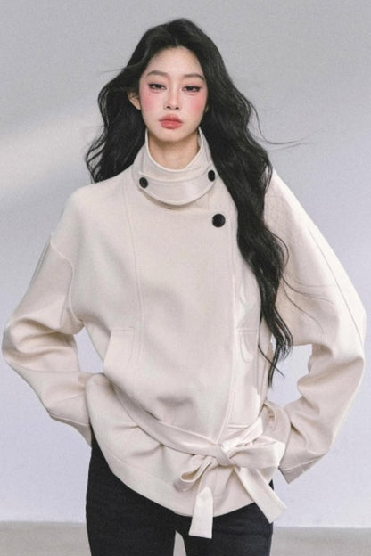 First Snow Turtleneck Coat