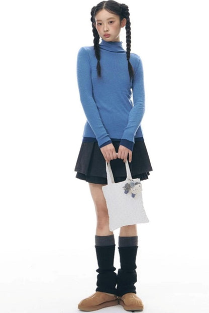 Solid Color Knitted Top