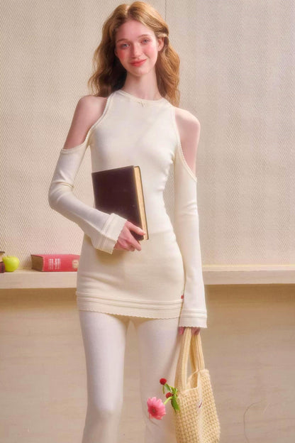 Baby Skin Off-Shoulder Dress