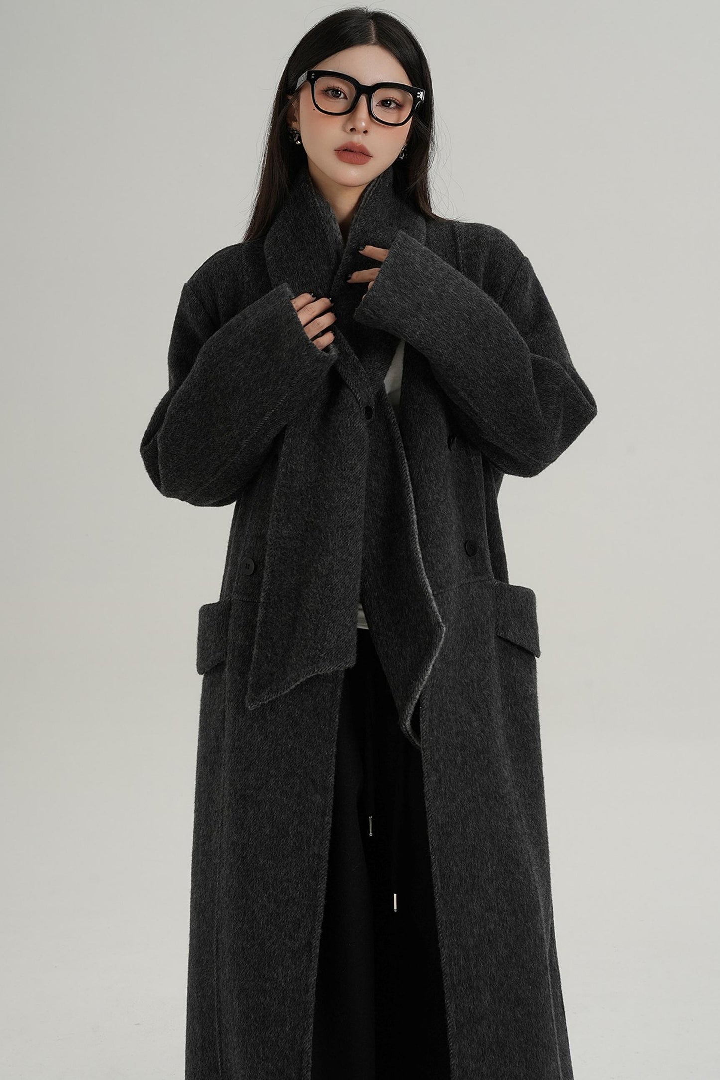 Wool Reversible Coat