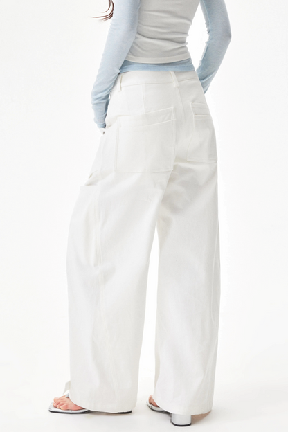 Star Rivet Deconstructed Pants