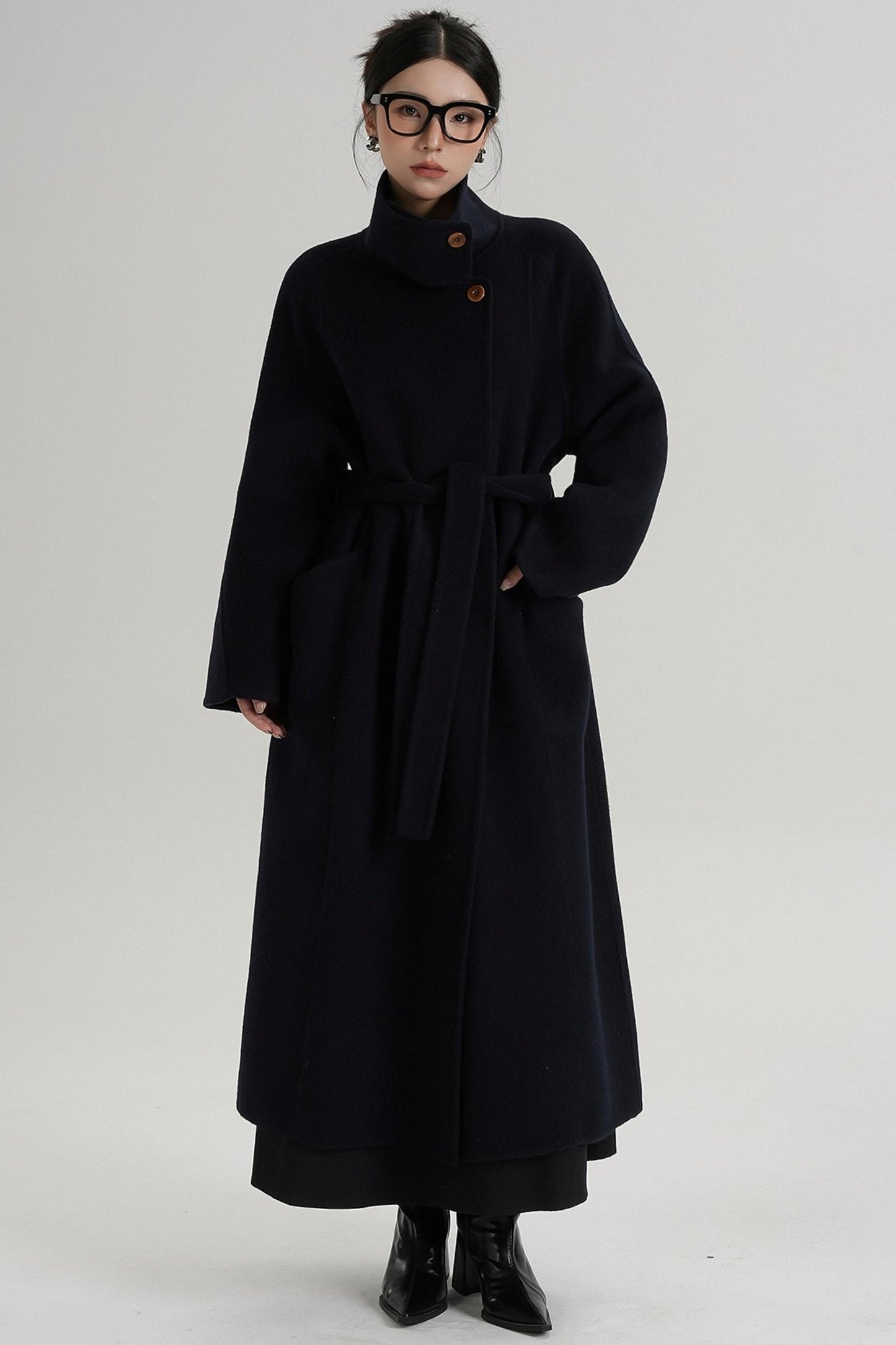 Stand-Up Wool Jacket