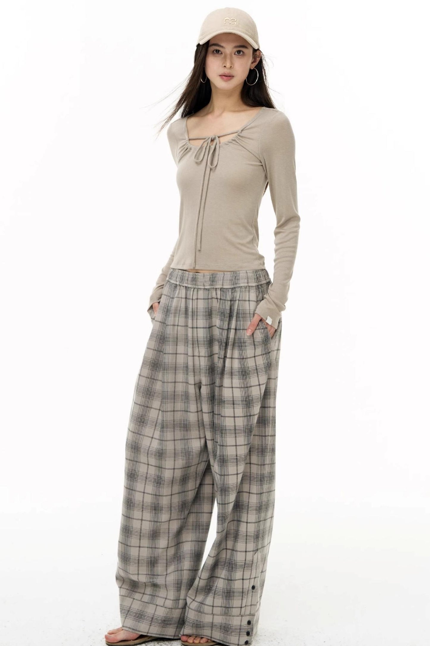 Vintage Wide-Leg Slacks