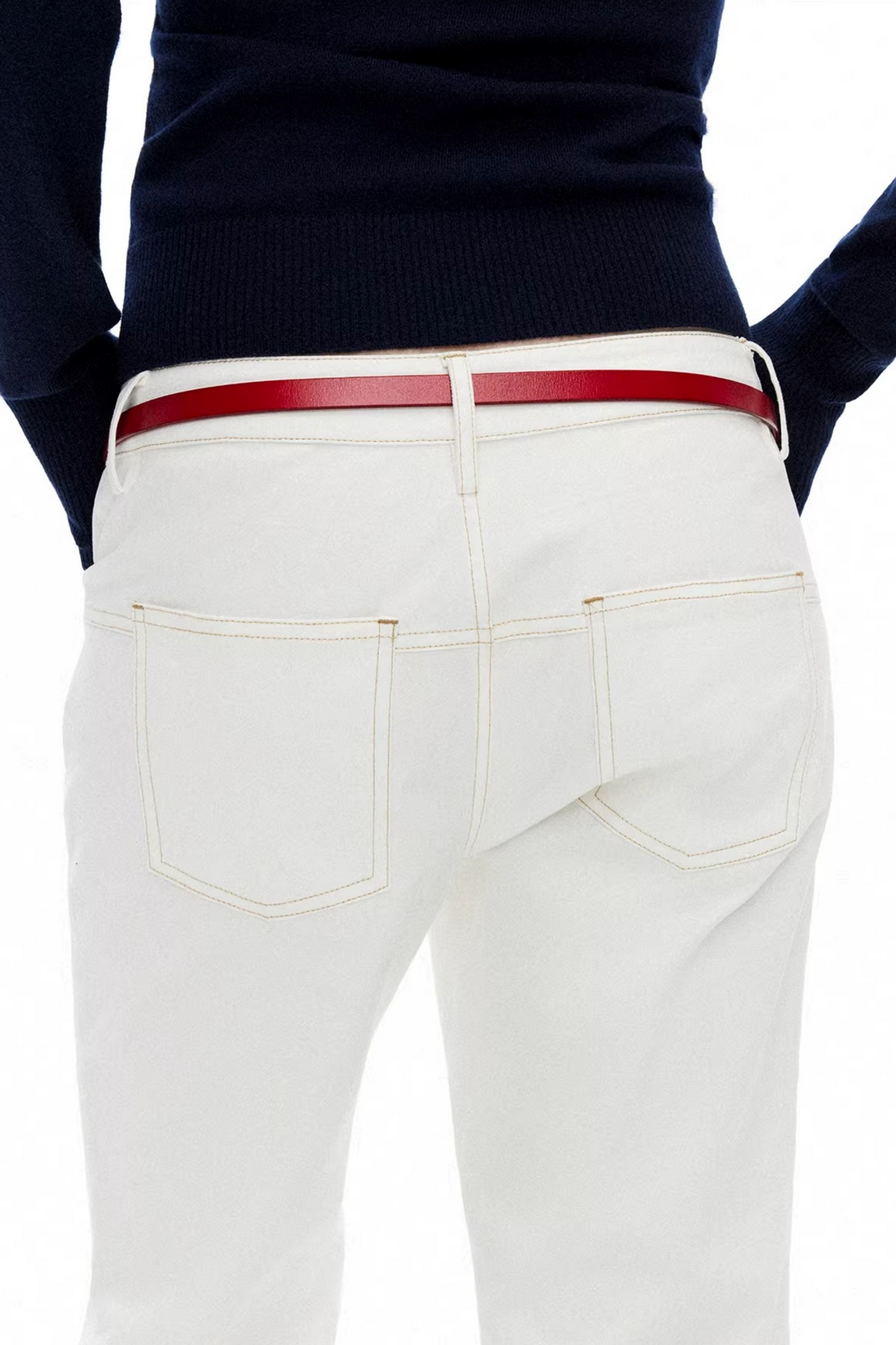 Vintage Exposed Seam Flared Jeans